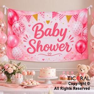 BANNER BABY SHOWER NENA 1.80 X 1.20 MTS
